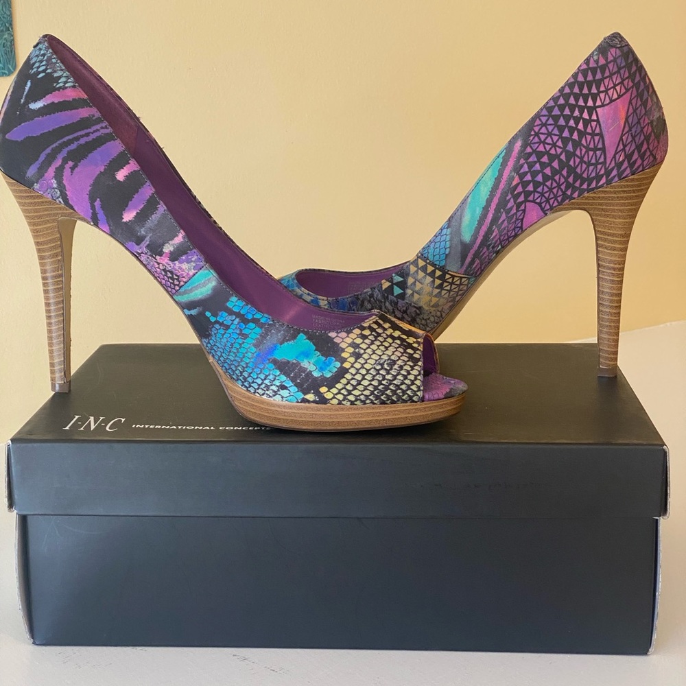 Animal Print heels